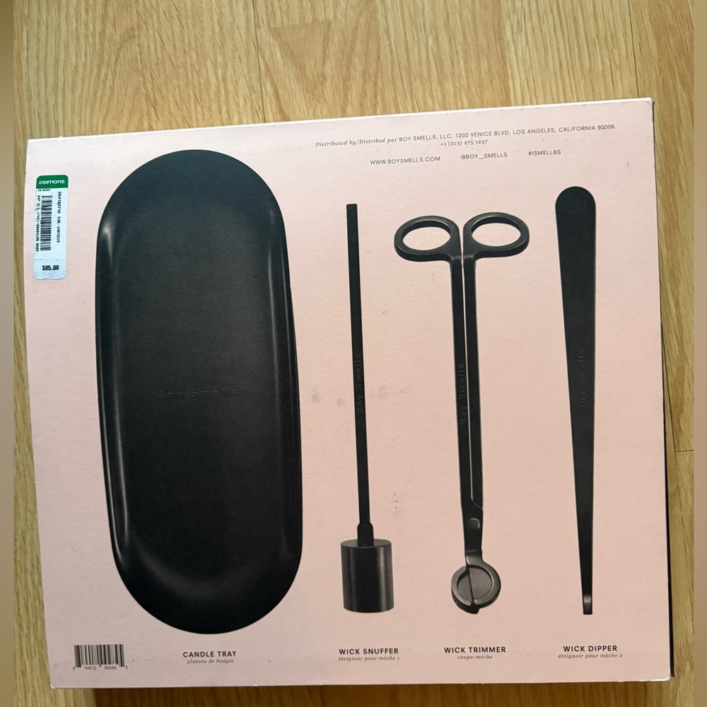Brand new with tags -Candle care tool set 4-piece set